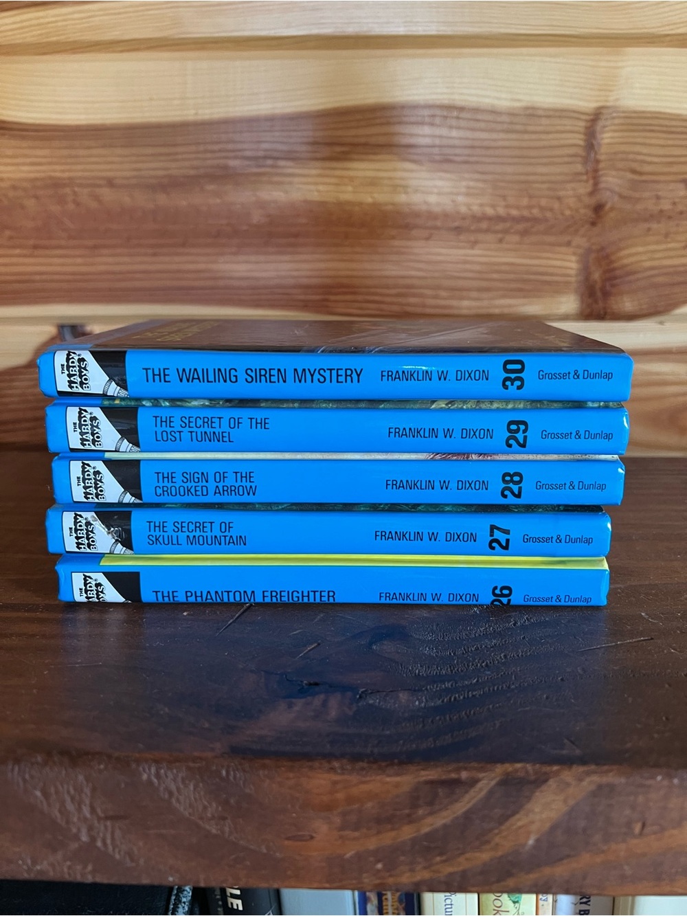 Set of Five Hardy Boys Books 26-30